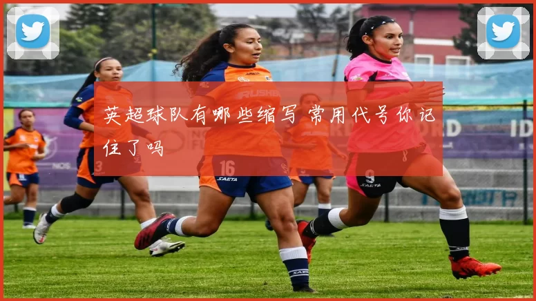 英超球队有哪些缩写 常用代号你记住了吗