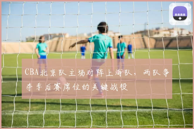 CBA北京队主场对阵上海队,两队争夺季后赛席位的关键战役